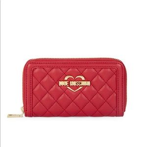 Love Moschino Super Quilted Continental Wallet